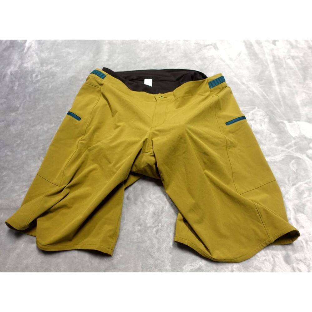 Patagonia Women's Size 18 Green Dirt‎ Craft Bike Shorts Removable Padding NWT